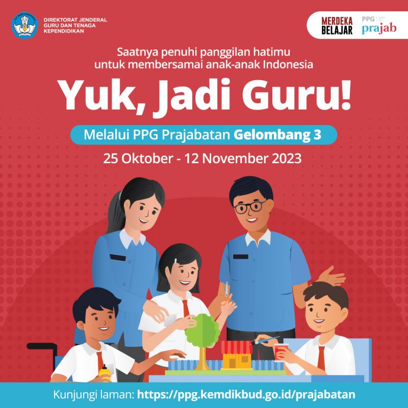 PPG PRAJABATAN | PPG - Program Profesi Guru